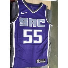 Camiseta Jason Williams #55 Sacramento Kings Edición 75 Aniversario Púrpura