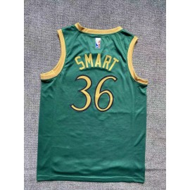 Camiseta Marcus Smart #36 Boston Celtics 2020 City Edition Verde Camiseta Marcus Smart #36 Boston Celtics 2020 City Edition Verde