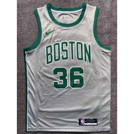 Camiseta Marcus Smart #36 Boston Celtics Gris 