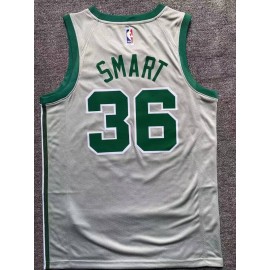 Camiseta Marcus Smart #36 Boston Celtics Gris  Camiseta Marcus Smart #36 Boston Celtics Gris