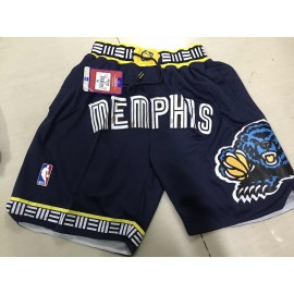 Pantalon Corto De Bolsillo Memphis Grizzlies City Edition Azul Oscuro