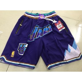 Pantalon Corto de Bolsillo Utah Jazz Snow Mountain Edition Azul