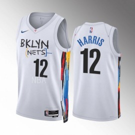 Camiseta Joe Harris #12 Brooklyn Nets 2022-23 City Edition Blanco