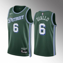 Camiseta Hamidou Diallo #6 Detroit Pistons 2022-23 City Edition Verde