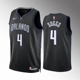 Camiseta Jalen Suggs #4 Orlando Magic 2022-23 City Edition Negro