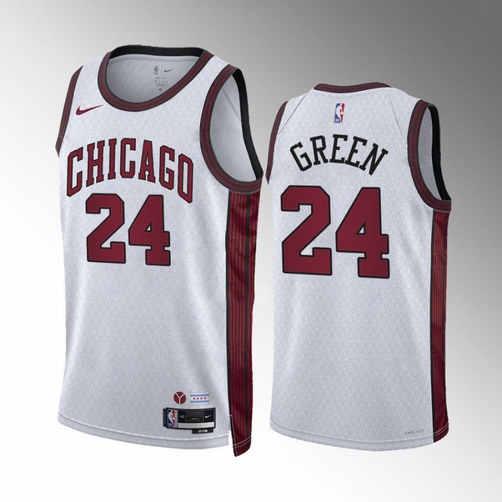 Camiseta Javonte Green #24 Chicago Bulls 2022-23 City Edition Blanco Camiseta Javonte Green #24 Chicago Bulls 2022-23 City Edition Blanco