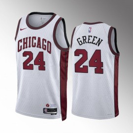 Camiseta Javonte Green #24 Chicago Bulls 2022-23 City Edition Blanco