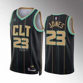 Camiseta Kai Jones #23 Charlotte Hornets 2022-23 City Edition Negro