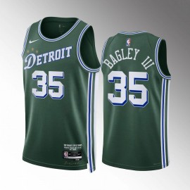 Camiseta Marvin Bagley III #35 Detroit Pistons 2022-23 City Edition Verde