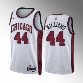 Camiseta Patrick Williams #44 Chicago Bulls 2022-23 City Edition Blanco