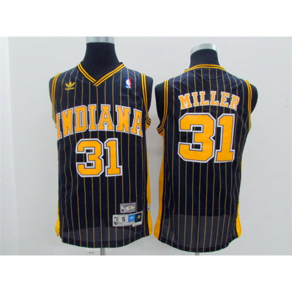 Camiseta Reggie Miller #31 Indiana Pacers 2023 Negro