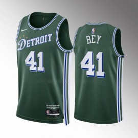 Camiseta Saddiq Bey #41 Detroit Pistons 2022-23 City Edition Verde