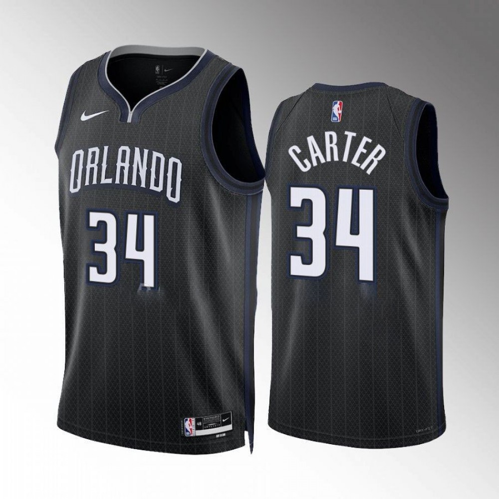 Camiseta Wendell Carter #34 Orlando Magic 2022-23 City Edition Negro Camiseta Wendell Carter #34 Orlando Magic 2022-23 City Edition Negro