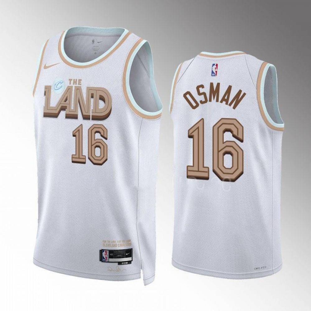 Camiseta Cedi Osman #16 Cleveland Cavaliers 2022-23 City Edition Blanco Camiseta Cedi Osman #16 Cleveland Cavaliers 2022-23 City Edition Blanco