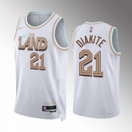 Camiseta Mamadi Diakite #21 Cleveland Cavaliers 2022-23 City Edition Blanco