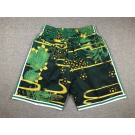 Pantalon Corto Boston Celtics De Bolsillo Verde Pantalon Corto Boston Celtics De Bolsillo Verde