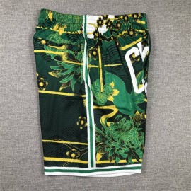Pantalon Corto Boston Celtics De Bolsillo Verde Pantalon Corto Boston Celtics De Bolsillo Verde