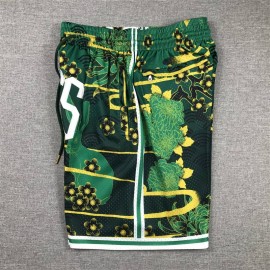 Pantalon Corto Boston Celtics De Bolsillo Verde Pantalon Corto Boston Celtics De Bolsillo Verde