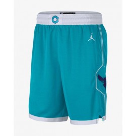 Pantalon Corto Charlotte Hornets Azul Mentol