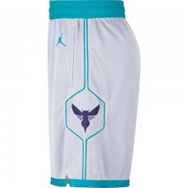 Pantalon Corto Charlotte Hornets Blanco Pantalon Corto Charlotte Hornets Blanco
