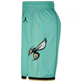 Pantalon Corto Charlotte Hornets Turquesa City Edition Pantalon Corto Charlotte Hornets Turquesa City Edition
