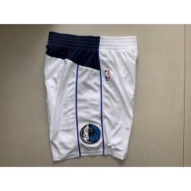 Pantalon Corto Dallas Mavericks Blanco Pantalon Corto Dallas Mavericks Blanco