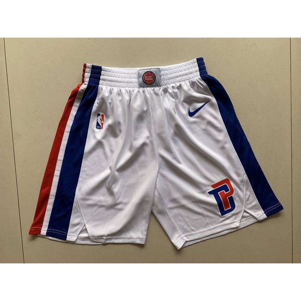 Pantalon Corto Detroit Pistons Blanco