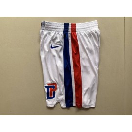 Pantalon Corto Detroit Pistons Blanco