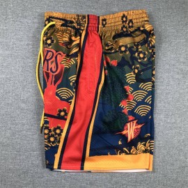 Pantalon Corto Golden State Warriors De Bolsillo Multicolor Pantalon Corto Golden State Warriors De Bolsillo Multicolor