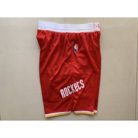 Pantalon Corto Houston Rockets Classic Edition Rojo
