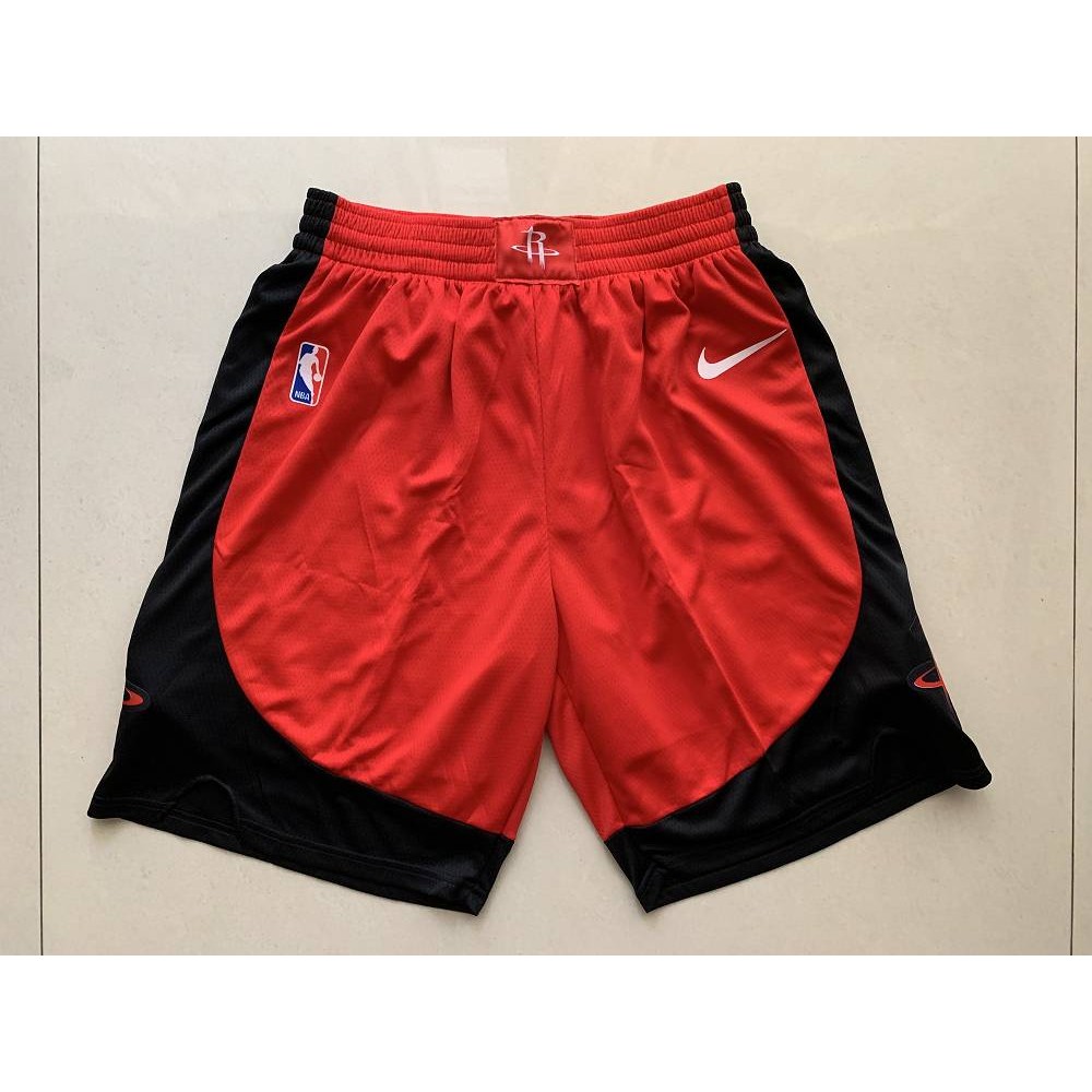Pantalon Corto Houston Rockets Rojo/Negro