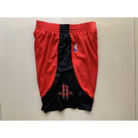 Pantalon Corto Houston Rockets Rojo/Negro