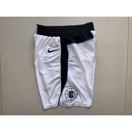 Pantalon Corto Los Angeles Clippers City Edition Blanco