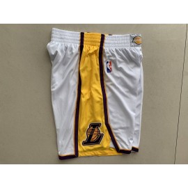 Pantalon Corto Los Angeles Lakers Blanco