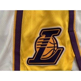 Pantalon Corto Los Angeles Lakers Blanco