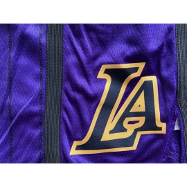 Pantalon Corto Los Angeles Lakers City Edition Púrpura