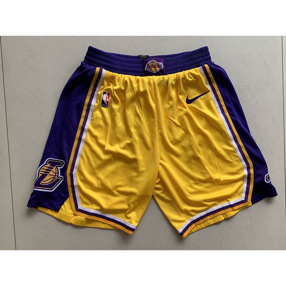 Pantalon Corto Los Angeles Lakers Classic Edition Amarillo