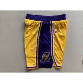 Pantalon Corto Los Angeles Lakers Classic Edition Amarillo