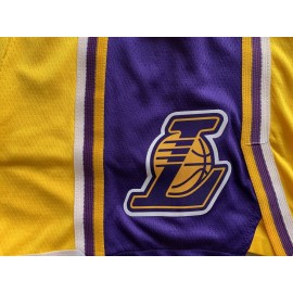 Pantalon Corto Los Angeles Lakers Classic Edition Amarillo