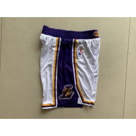 Pantalon Corto Los Angeles Lakers Classic Edition Blanco
