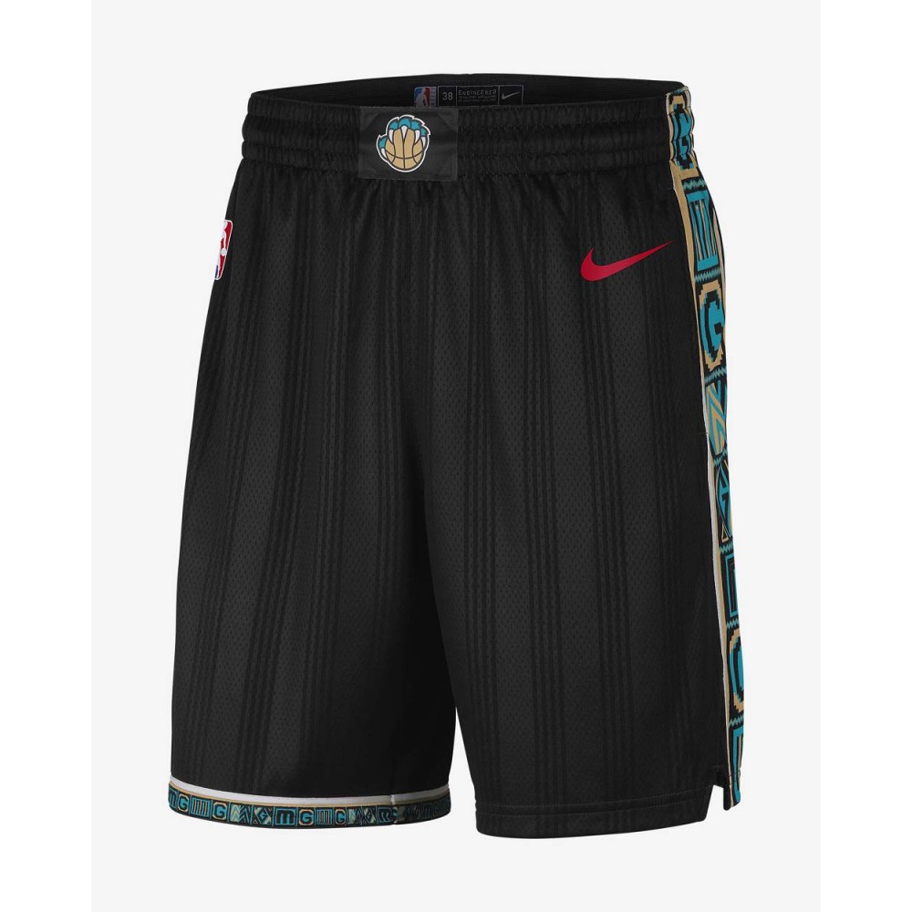 Pantalon Corto Memphis Grizzlies City Edition Negro