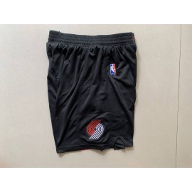Pantalon Corto Portland Trailblazers Negro