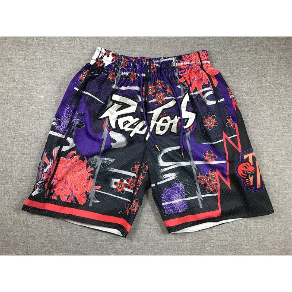 Pantalon Corto Toronto Raptors De Bolsillo Multicolor Pantalon Corto Toronto Raptors De Bolsillo Multicolor