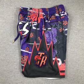 Pantalon Corto Toronto Raptors De Bolsillo Multicolor Pantalon Corto Toronto Raptors De Bolsillo Multicolor