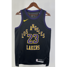 Camiseta LeBron James #23 Los Angeles Lakers 2024 City Edition