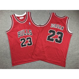 Camiseta Michael Jordan #23 Chicago Bulls Rojo Niño