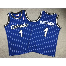 Camiseta Penny Hardaway #1 Orlando Magic Classic Edition Azul Niño