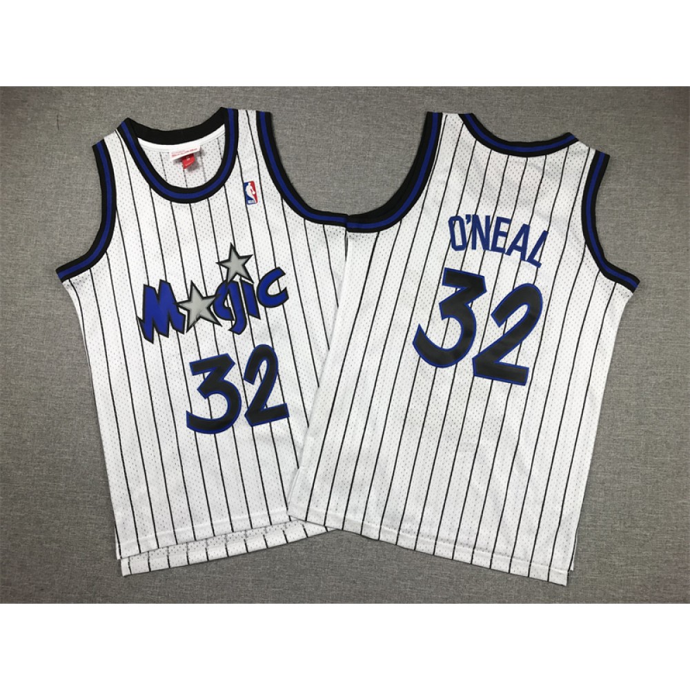 Camiseta Shaquille O'Neal #32 Orlando Magic Clásico Edition Blanco Niño
