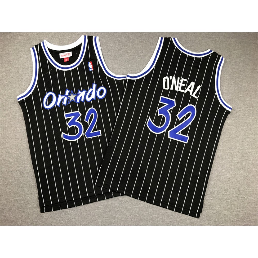 Camiseta Shaquille O'Neal #32 Orlando Magic Clásico Edition Negro Niño Camiseta Shaquille O'Neal #32 Orlando Magic Clásico Edition Negro Niño