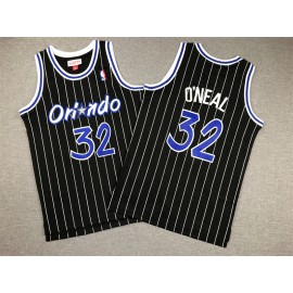 Camiseta Shaquille O'Neal #32 Orlando Magic Clásico Edition Negro Niño
